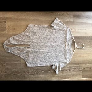 Madewell tie front top.